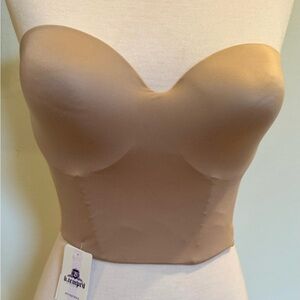 Strapless Nude Bustier